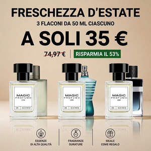 Freschezza d'Estate – 3X 50ml Flaconi di profumo