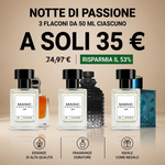 Notte di Passione – 3X 50ml Flaconi di profumo