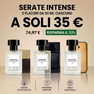 Serate Intense – 3X 50ml Flaconi di profumo