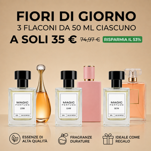 Fiori di Giorno – 3X 50ml Flaconi di profumo