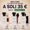 Ora d'Oro – 3X 50ml Flaconi di profumo